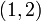 (1,2)