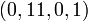 (0,11,0,1)